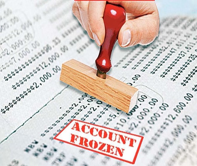 Frozen Account Image